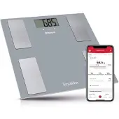 Terraillon Pèse personne impédancemètre connecté Smart Connect Gris