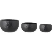 Bloomingville Abisha Pot De Fleurs | Noir | Fer | 82059644