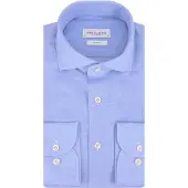 Profuomo Slim Fit Chemise bleu, Unicolore