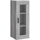 vidaXL Armoire murale Gris Sonoma 34,5x34x90 cm