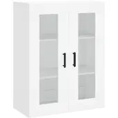 vidaXL Armoire murale blanc 69,5x34x90 cm
