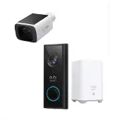 Eufy Sonnette Vidéo Intelligente 2k + Solocam S220 (e8134323)