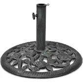 vidaXL Pied de parasol en fonte 12 kg 48 cm