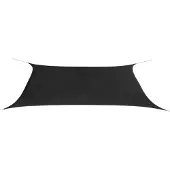 vidaXL Voile de parasol tissu oxford rectangulaire 4x6 m anthracite