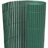 vidaXL Clôture de jardin double face PVC 90x300 cm Vert