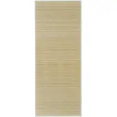 vidaXL Tapis en bambou 160x230 cm Naturel