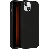 Accezz Coque Liquid Silicone pour Apple iPhone 15 Plus - Noir
