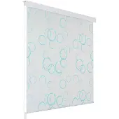 vidaXL Store roulant de douche 120x240 cm Bulle