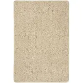 vidaXL Tapis shaggy antidérapant Crème 140x200 cm