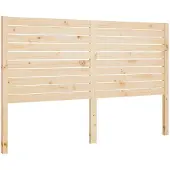 vidaXL Tête de lit 126x4x100 cm pin massif