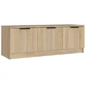 vidaXL Armoire TV Chêne Sonoma 102x35x36,5 cm Bois composite