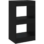 vidaXL Bibliothèque/Cloison de séparation Noir 40x30x72 cm