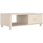 vidaXL Sideboard HAMAR brun miel 100x55x35 cm pin massif