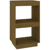 vidaXL Bibliothèque Marron miel 40x35x71 cm Bois de pin massif