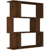 vidaXL Bibliothèque/Cloison Chêne marron 80x24x96 cm Bois d'ingénierie