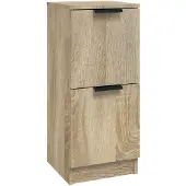 vidaXL Sideboard Chêne Sonoma 30x30x70 cm Matériau dérivé du bois