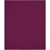 vidaXL Drap-housse Jersey Bordeaux 100x200 cm Coton