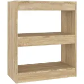 vidaXL Bibliothèque/Séparateur de pièce Chêne Sonoma 60x30x72 cm