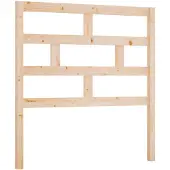 vidaXL Tête de lit 81x4x100 cm pin massif