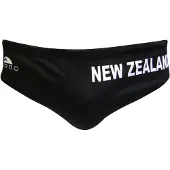 Turbo New Zealand Swimming Brief Noir S Homme