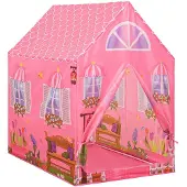 Super Merchant Tente de jeu pour enfants Rose 69x94x104 cm