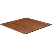 vidaXL Dessus de table carré Marron foncé90x90x1,5cm Bois chêne traité