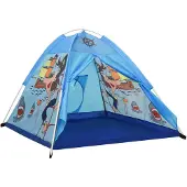 vidaXL Tente de jeu pour enfants Bleu 120x120x90 cm
