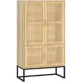 vidaXL Buffet haut 70x35x125 cm bois d'ingénierie