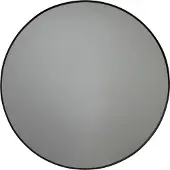 Parya Bobble Home - Miroir en métal rond - 60 cm - Noir