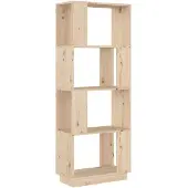 vidaXL Bibliothèque/Séparateur de pièce 51x25x132 cm Pin solide