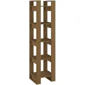 vidaXL Bibliothèque/Séparateur de pièce Marron miel 41x35x160 cm Pin