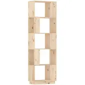 vidaXL Bibliothèque/Séparateur de pièce 51x25x163,5 cm Pin solide