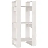 vidaXL Bibliothèque/Séparateur de pièce Blanc 41x35x91 cm Pin solide
