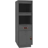 vidaXL Highboard Gris 34x40x108,5 cm Pin massif
