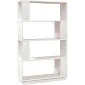 vidaXL Bibliothèque/Séparateur de pièce Blanc 80x25x132 cm Pin massif