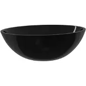vidaXL Washbeer 50x37x14 cm Verre noir