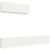 vidaXL Ensemble de meubles TV 3 pièces blanc en bois composite