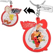 SD Toys Porte Clé Asterix - Asterix Paff Double Face Gomme