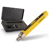 Powerplus POWX00416 - Tournevis de précision sans fil 4V et accessoires.