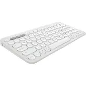 Logitech Clavier - - Pebble Keys 2 K380s - QWERTY Pan Nordic - Bluetooth - Blanc