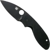 Spyderco Couteau pliant Efficient, noir