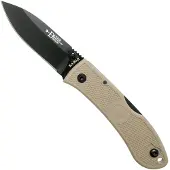 Ka-Bar Couteau pliant Dozier Folding Hunter, coyote brown