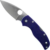 Spyderco Couteau pliant Native CPM S110V Dark Blue G-10