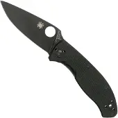 Spyderco Couteau pliant Tenacious, noir