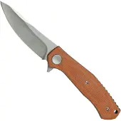 Kershaw Couteau pliant Concierge D2 MIcarta, brun
