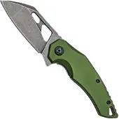 Fox Edge Couteau pliant Atrax Aluminium, vert