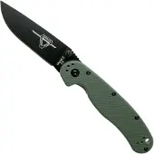 Ontario RAT II Linerlock OD Green D2