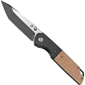 Kansept Knives Couteau pliant Warrior Linerlock Brn Micarta
