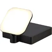 LumenXL Lampe solaire d'extérieur moderne noire - Helena