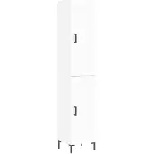 vidaXL Highboard blanc 34,5x34x180 cm Bois composite